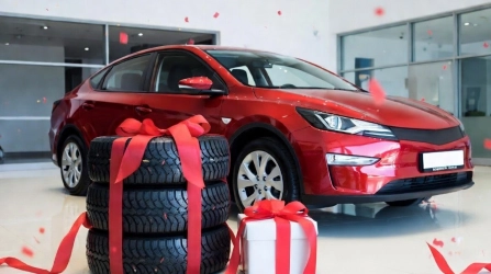 При покупке авто - подарок каждому покупателю